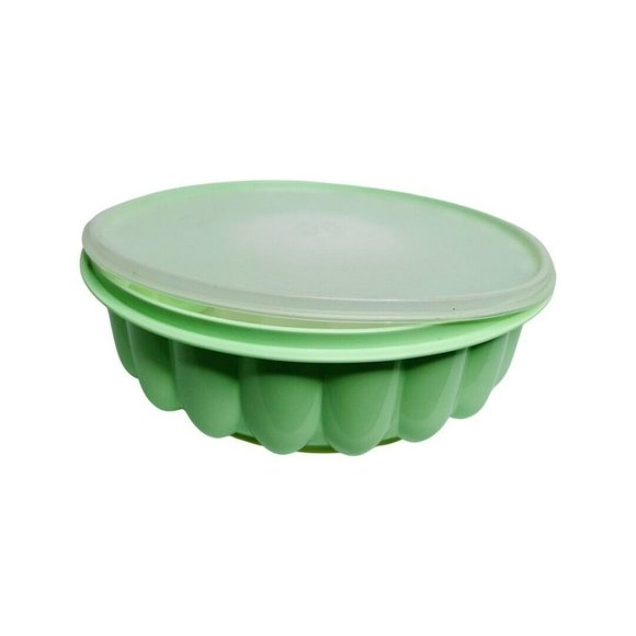 Tupperware Other - Vintage Tupperware Mint Green Jello Mold 3 Piece Set 1202 Lid 1203 Insert 1201